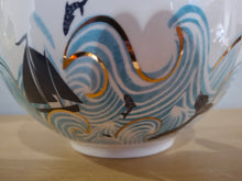 Load image into Gallery viewer, House of Disaster Novelty By The Sea Whale Bowl Porcelain Gift
