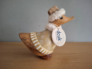 DCUK DUCK GILDED CARAMEL DUCKY NAMED JOAN New Christmas 2025