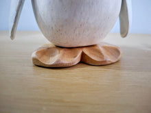 Load image into Gallery viewer, DCUK Baby Emperor Penguin Named TALLULLAH Wooden Penguin Gift 14cm
