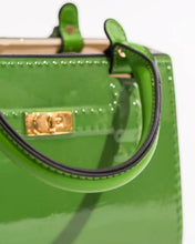 Load image into Gallery viewer, McGowan &amp; Rutherford GREEN  CERAMIC HANDBAG VASE Gift
