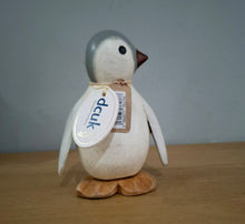 Load image into Gallery viewer, DCUK Baby Emperor Penguin Named TALLULLAH Wooden Penguin Gift 14cm
