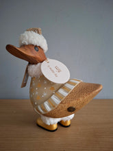 Load image into Gallery viewer, DCUK DUCK GILDED CARAMEL DUCKY NAMED TIM New Christmas 2025
