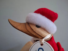 Load image into Gallery viewer, DCUK DUCKY Rudolph Boots Christmas Wooden Duck Named PRANCER
