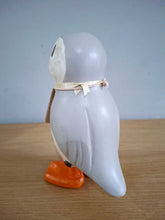 Load image into Gallery viewer, DCUK Puffings Baby Wooden Puffin Bird Named HARLEY Coastal Ornament
