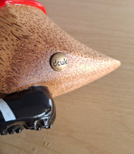 Load image into Gallery viewer, DCUK Football Wooden Duckling Duck Named RICHARD Wearing Red New

