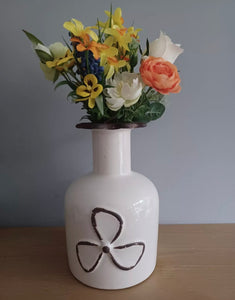 CERAMIC VASE By Quay Traders Nautical  Propella Design Novelty Gift