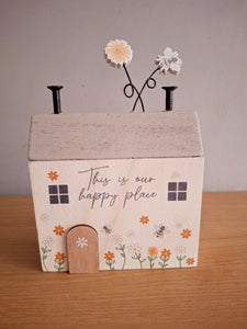 Wooden House Decoration This is Our Happy Place
