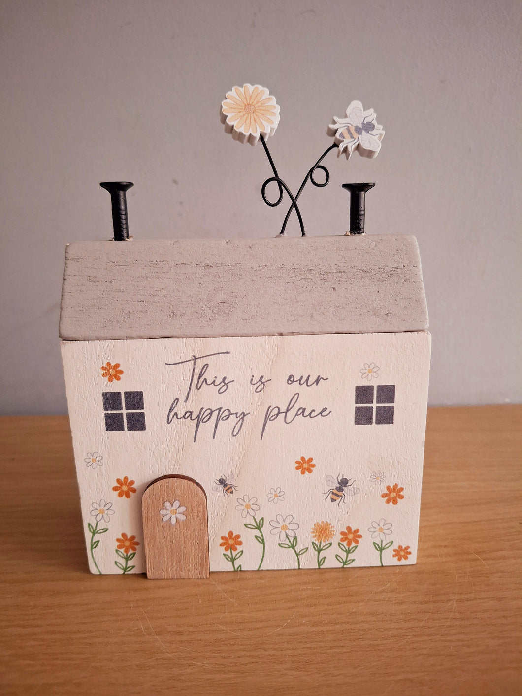 Wooden House Decoration This is Our Happy Place