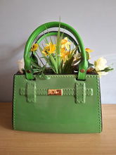 Load image into Gallery viewer, McGowan &amp; Rutherford GREEN  CERAMIC HANDBAG VASE Gift
