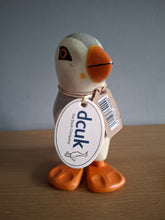 Load image into Gallery viewer, DCUK Puffings Baby Wooden Puffin Bird Named CARTER  Coastal Ornament
