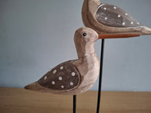 Load image into Gallery viewer, Coastal Wooden Spotty Birds Decoration
