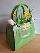 Load image into Gallery viewer, McGowan &amp; Rutherford GREEN  CERAMIC HANDBAG VASE Gift
