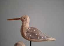 Load image into Gallery viewer, Coastal Wooden Spotty Birds Decoration

