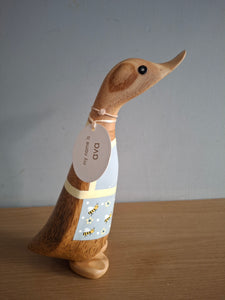 DCUK BUZZY DUCK Honey Baker DUCK Wooden Duckling Named AVA Mothers Day Gift