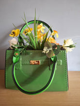 Load image into Gallery viewer, McGowan &amp; Rutherford GREEN  CERAMIC HANDBAG VASE Gift
