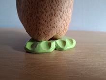 Load image into Gallery viewer, DCUK Green Colour Splash Duckling Wooden Duck Named AMELIA New

