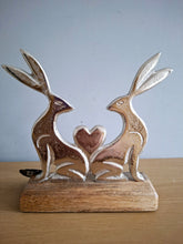 Load image into Gallery viewer, RABBIT and HEART DECORATION

