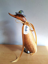 Load image into Gallery viewer, DCUK Grey Floral Hat and Boots Duckling Named DOTTY New
