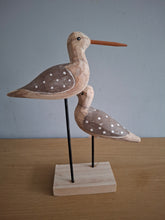 Load image into Gallery viewer, Coastal Wooden Spotty Birds Decoration
