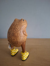 Load image into Gallery viewer, DCUK Jolly Frog Yellow Spotty Boots
