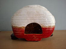 Load image into Gallery viewer, Village Pottery CHRISTMAS CARAVAN Tea Light Holder Ceramic Gift 18cm NEW
