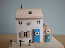 Load image into Gallery viewer, Coastal Wooden House Decoration
