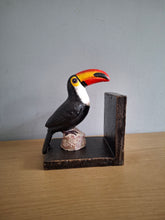 Load image into Gallery viewer, BOOKENDS Cast Iron Antiqued Toucan Bookends McGowan &amp; Rutherford
