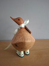 Load image into Gallery viewer, DCUK Wooden Ducky Duck Lemon Boots Named BERTIE
