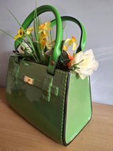 Load image into Gallery viewer, McGowan &amp; Rutherford GREEN  CERAMIC HANDBAG VASE Gift
