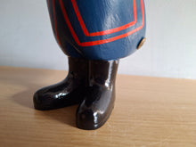 Load image into Gallery viewer, DCUK BEEFEATER DUCK Named HENRY Wooden Duckling in Regal Blue with Gift Bag
