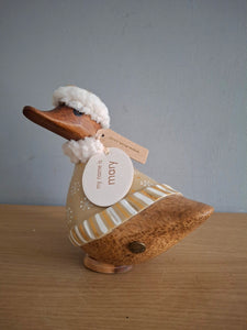 DCUK DUCK GILDED CARAMEL DUCKY NAMED MARY New Christmas 2025