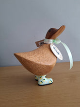 Load image into Gallery viewer, DCUK Wooden Ducky Duck Lemon Boots Named NELSON
