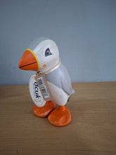 Load image into Gallery viewer, DCUK Puffings Baby Wooden Puffin Bird Named PETER Coastal Ornament

