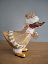 Load image into Gallery viewer, DCUK DUCKY GILDED CARAMEL DUCK NAMED YULE New Christmas 2025
