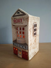 Load image into Gallery viewer, Village Pottery ROXY CINEMA Tea Light Holder Ceramic Gift
