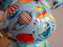 Load image into Gallery viewer, Pomme Pidou MARTHA MOUSE Money Box Decoupage Ceramic Piggy Bank With Stopper NEW
