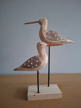 Load image into Gallery viewer, Coastal Wooden Spotty Birds Decoration
