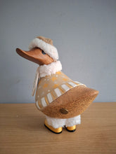 Load image into Gallery viewer, DCUK DUCK GILDED CARAMEL DUCKY NAMED HOLLY New Christmas 2025
