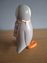 Load image into Gallery viewer, DCUK Puffings Baby Wooden Puffin Bird Named GARY Coastal Ornament
