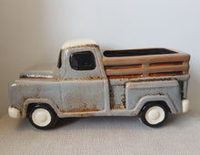 Load image into Gallery viewer, Truck Flower Plant Pot Planter Village Pottery Fathers Day Gift
