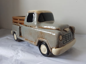 Truck Flower Plant Pot Planter Village Pottery Fathers Day Gift