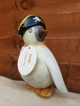 Load image into Gallery viewer, DCUK Pirate Seafaring Penguin Named AVA Ornament Gift14cm
