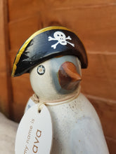 Load image into Gallery viewer, DCUK Pirate Seafaring Penguin Named AVA Ornament Gift14cm
