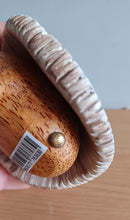 Load image into Gallery viewer, DCUK Toadstool Hedgy Wooden Hedgehog Grey Spotty Toadstool Hat
