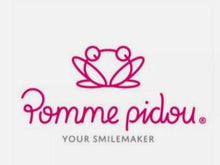 Load image into Gallery viewer, Pomme Pidou TOTO TEDDY BEAR Money Box Decoupage Ceramic Piggy Bank With Stopper Pink Floral
